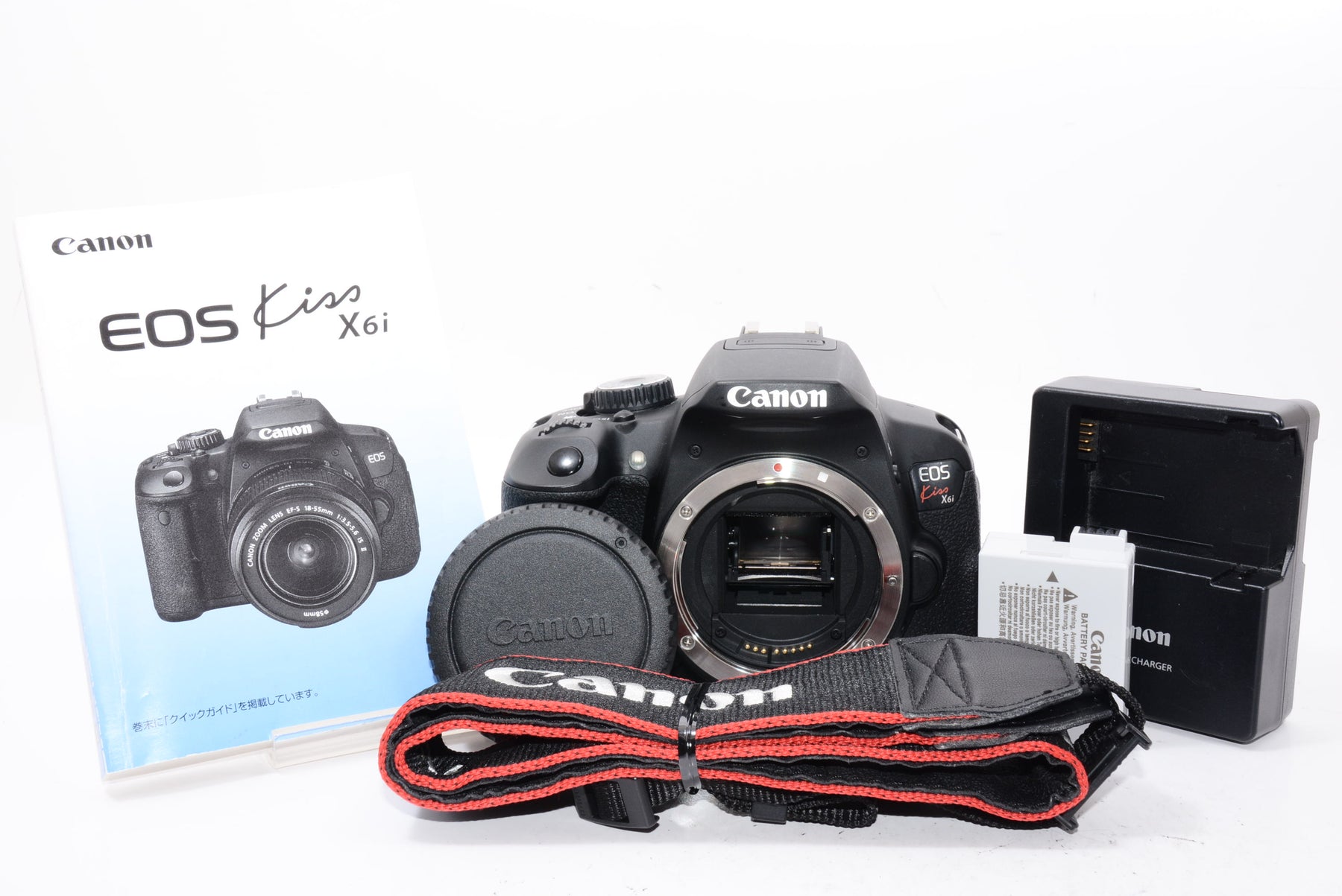 【外観特上級】Canon デジタル一眼レフカメラ EOS Kiss X6i ボディ