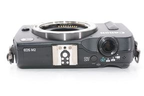 【外観並級】Canon ミラーレス一眼カメラ EOS Kiss M2 ボディー ブラック KISSM2BK-BODY