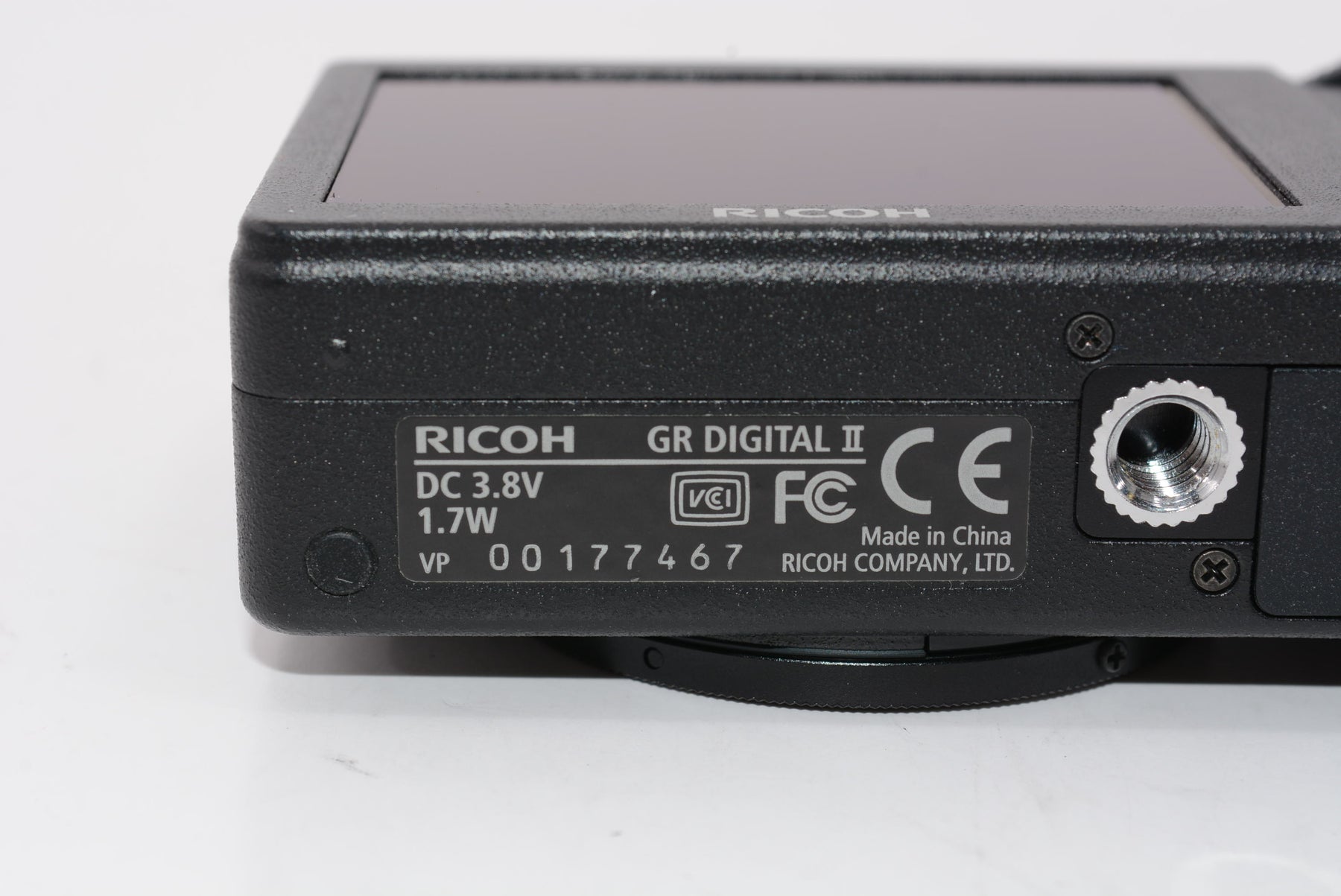 【外観特上級】RICOH デジタルカメラ GR DIGITALII
