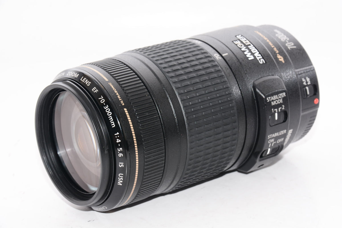 【外観特上級】Canon 望遠ズームレンズ EF70-300mm F4-5.6 IS USM フルサイズ対応