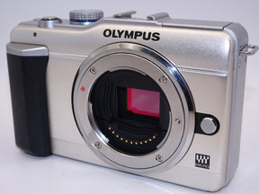 【外観並級】OLYMPUS ミラーレス一眼 PEN E-PL1 ボディ シルバー