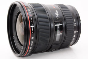 【外観特上級】Canon 広角ズームレンズ EF17-40mm F4L USM フルサイズ対応