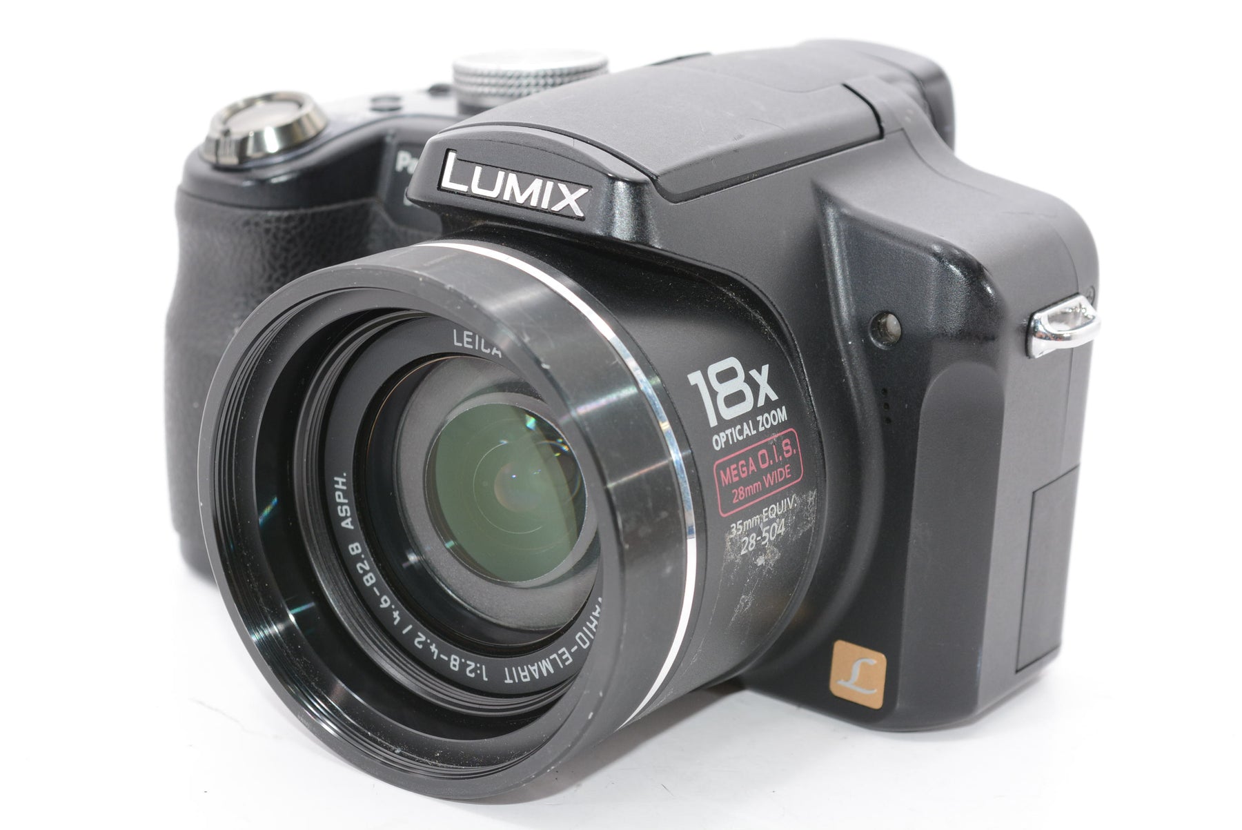 【外観並級】パナソニック デジタルカメラ LUMIX (ルミックス) ブラック DMC-FZ18-K