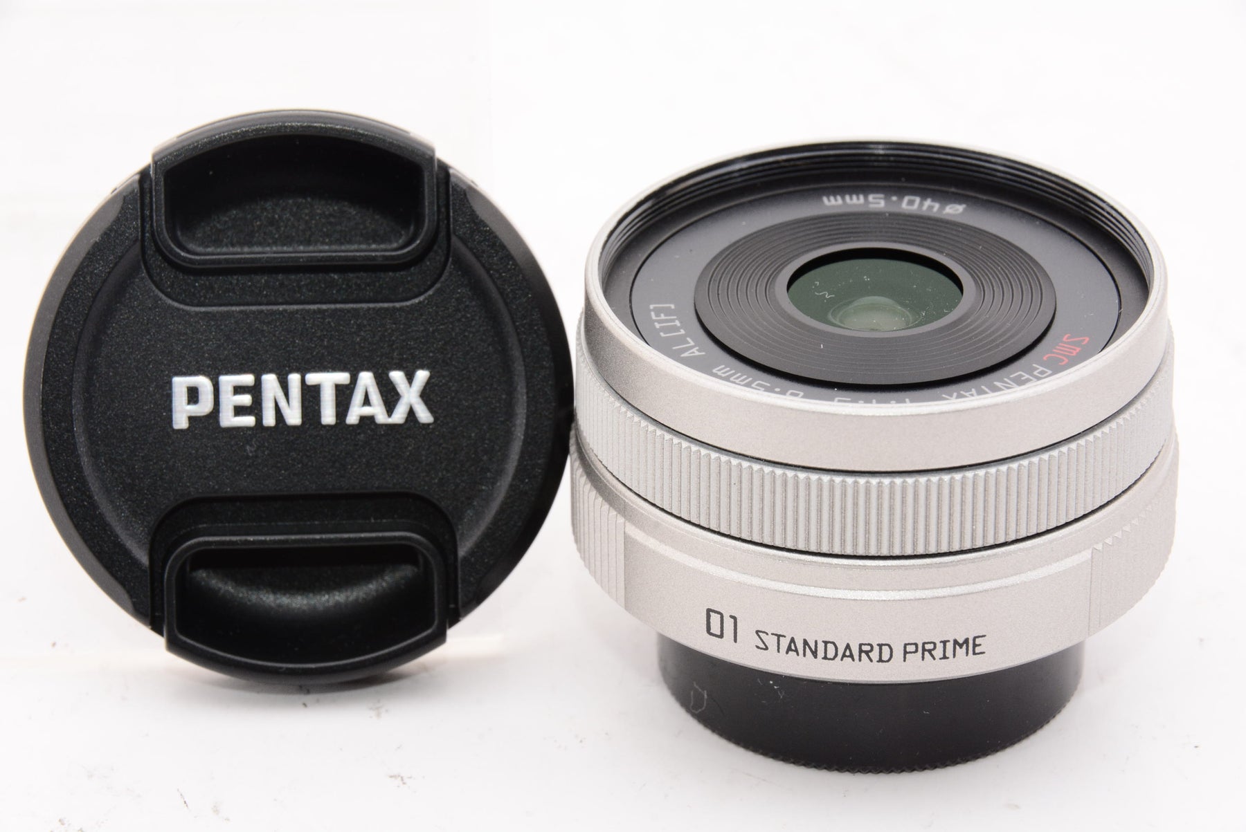 【外観特上級】PENTAX 単焦点レンズ 01 STANDARD PRIME Qマウント 22067 シルバー