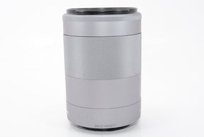 【外観特上級】Canon 望遠ズームレンズ EF-M55-200mm F4.5-6.3 IS STM(シルバー) ミラーレス専用 EF-M55-200ISSTMSL