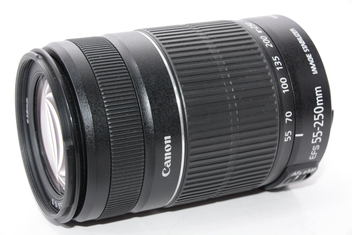 【外観特上級】Canon 望遠ズームレンズ EF-S55-250mm F4-5.6 IS II APS-C対応