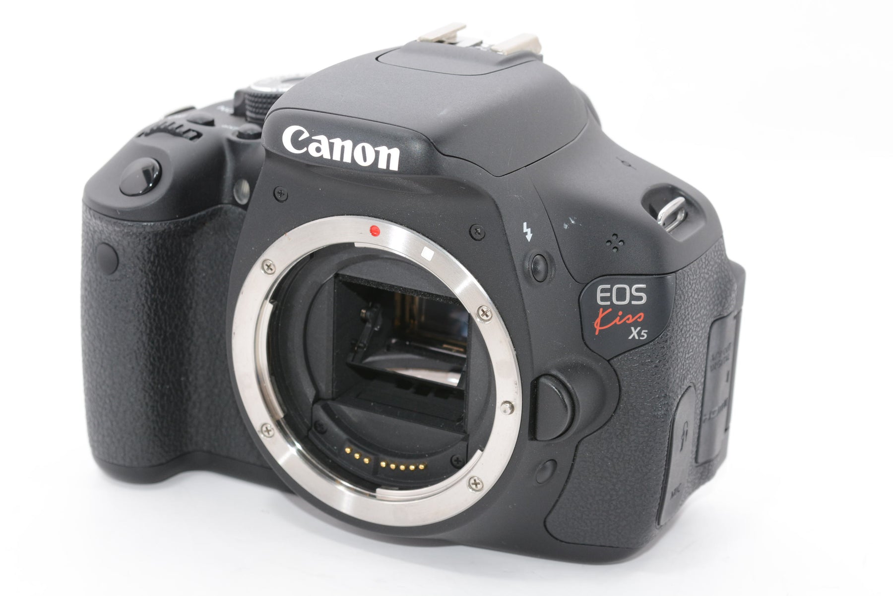 【外観特上級】Canon デジタル一眼レフカメラ EOS Kiss X5 ダブルズームキット EF-S18-55ｍｍ/EF-S55-250ｍｍ付属 KISSX5-WKIT
