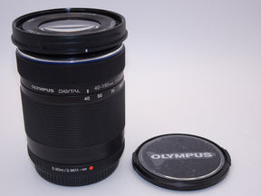 【外観特上級】OLYMPUS 望遠ズームレンズ M.ZUIKO DIGITAL ED 40-150mm F4.0-5.6 R ブラック