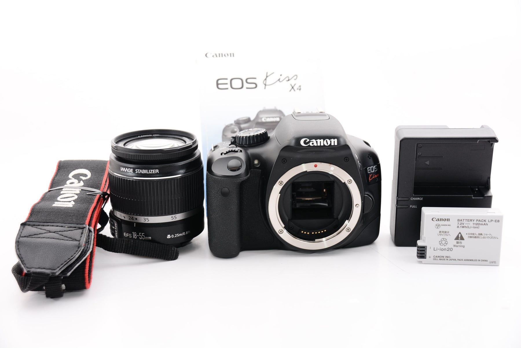 Canon デジタル一眼レフカメラ EOS Kiss X4 EF-S 18-55 IS レンズキット KISSX4-1855ISLK - 4