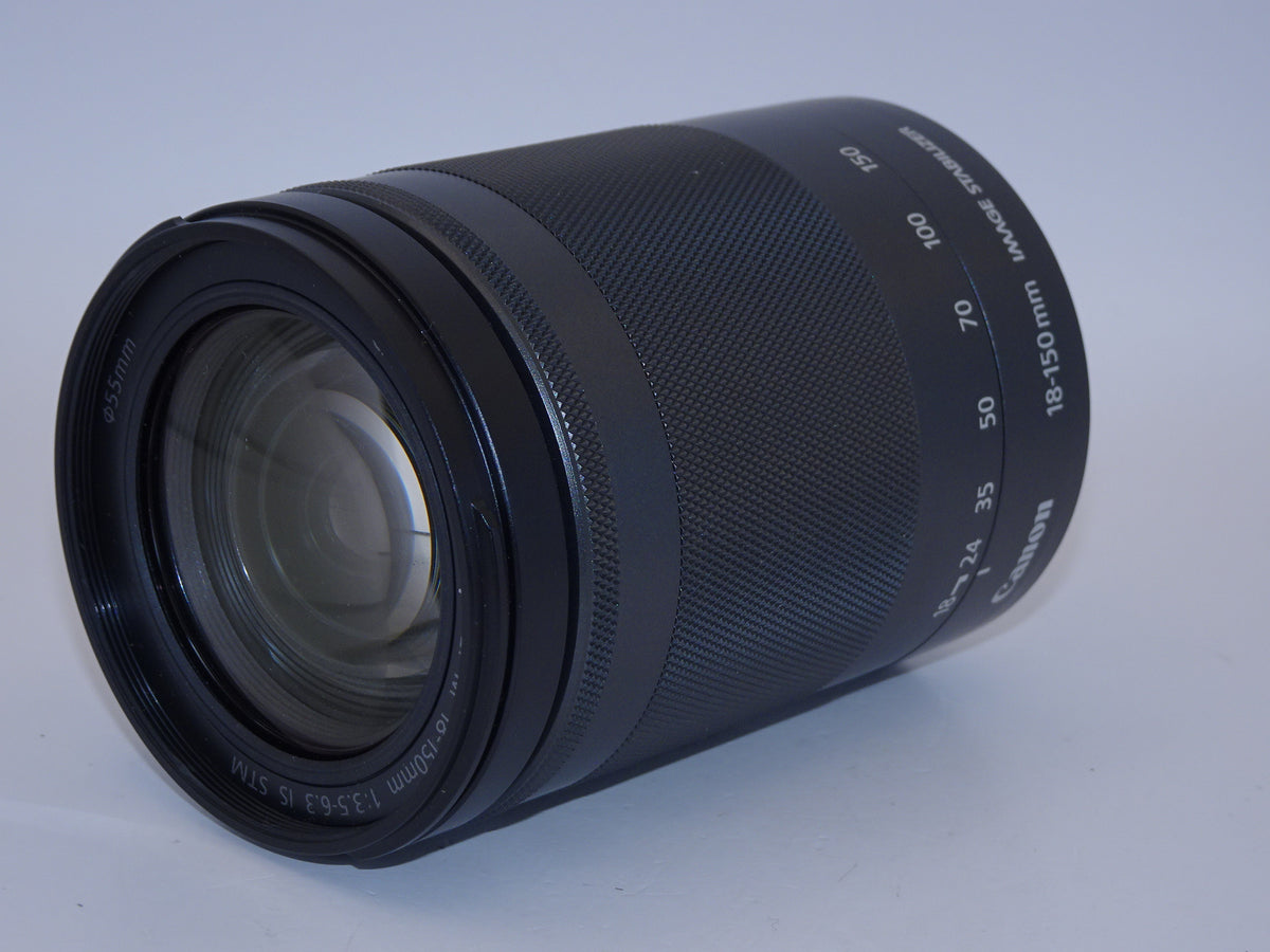 【外観特上級】Canon 望遠ズームレンズ EF-M18-150mm F3.5-6.3 IS STM ミラーレス専用 グラファイト EF-M18-150ISSTM