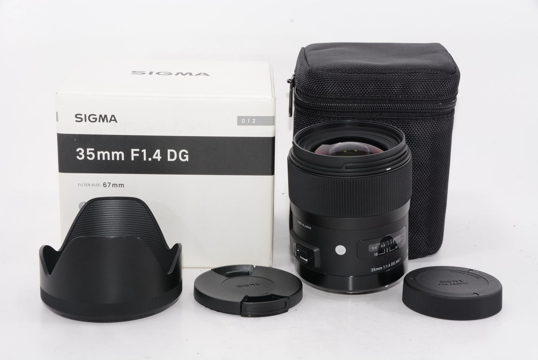 外観特上級】SIGMA 単焦点広角レンズ Art 35mm F1.4 DG HSM ペンタックス用