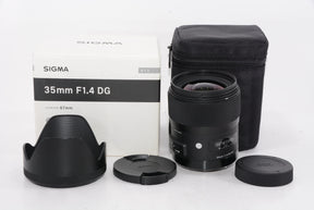 【外観特上級】SIGMA 単焦点広角レンズ Art 35mm F1.4 DG HSM ペンタックス用 フルサイズ対応 340612