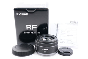 【外観特上級】Canon RF50mm F1.8 STM (4514C002)。