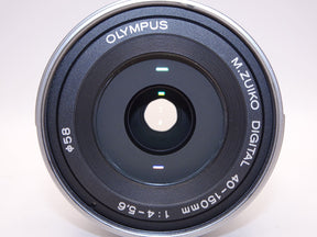 【外観特上級】OLYMPUS M.ZUIKO DIGITAL ED 40-150mm F4.0-5.6 R シルバー