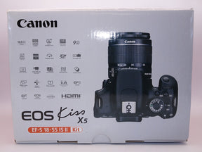 【外観特上級】Canon デジタル一眼レフカメラ EOS Kiss X5 レンズキット