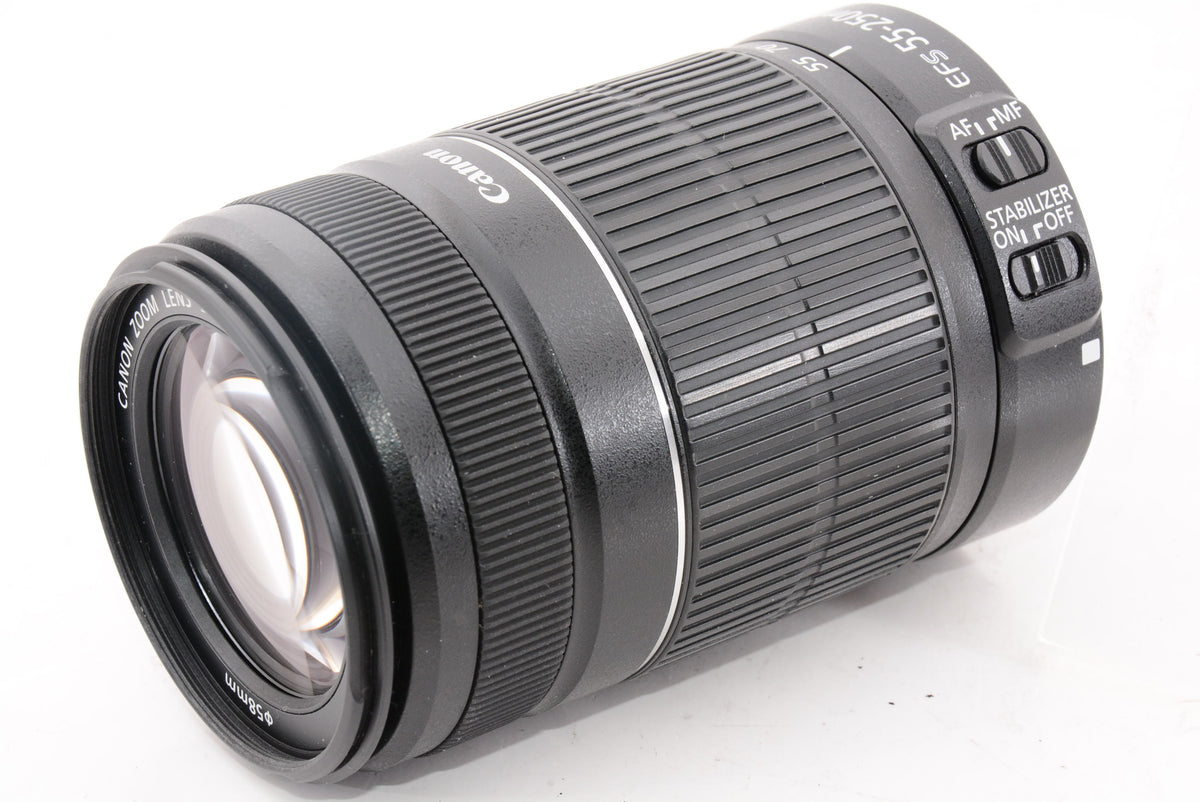 【外観特上級】Canon 望遠ズームレンズ EF-S55-250mm F4-5.6 IS II APS-C対応