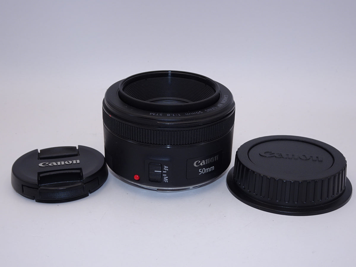 【外観特上級】Canon 単焦点レンズ EF50mm F1.8 STM