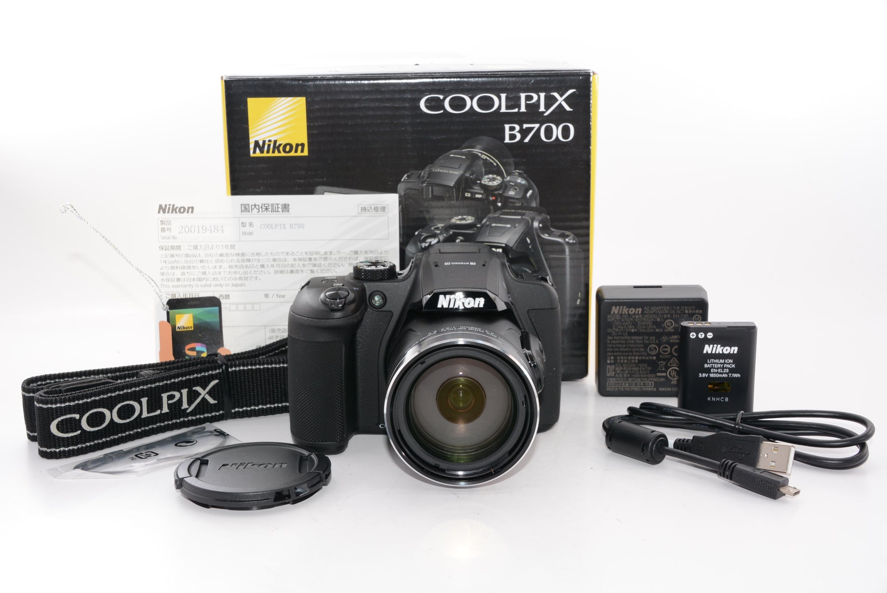 【美品】Nikon COOLPIX B700 60倍ズームB700BK4Kフルハイビジョン他