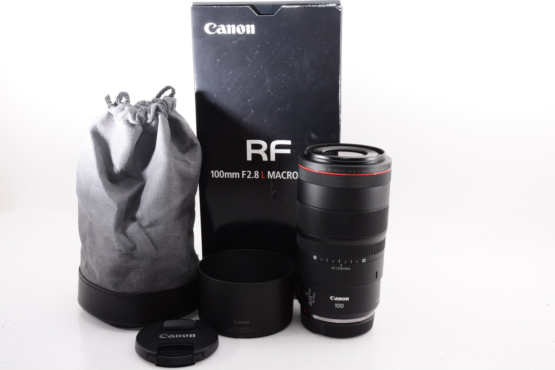 【ほぼ新品】Canon RF100mm F2.8 L マクロはUSM