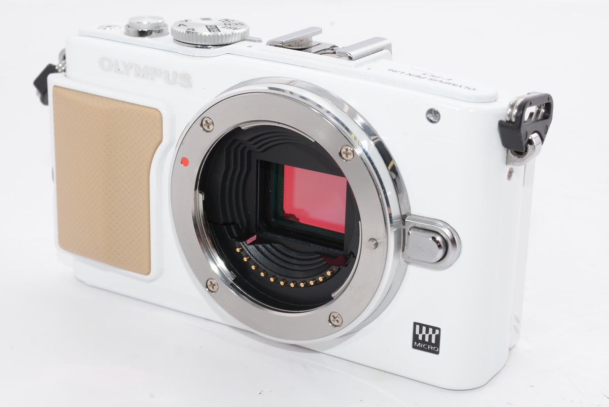 【外観並級】OLYMPUS ミラーレス一眼 PEN Lite E-PL5 ボディ ホワイト E-PL5 BODY WHT