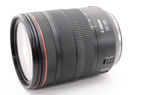 【外観特上級】Canon 中望遠ズームレンズ RF24-105mm F4L IS USM EOSR対応 全長107.3mm ブラック RF24-10540LIS