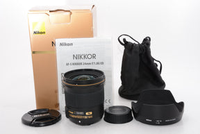 【外観特上級】Nikon 単焦点レンズ AF-S NIKKOR 24mm f/1.8G ED