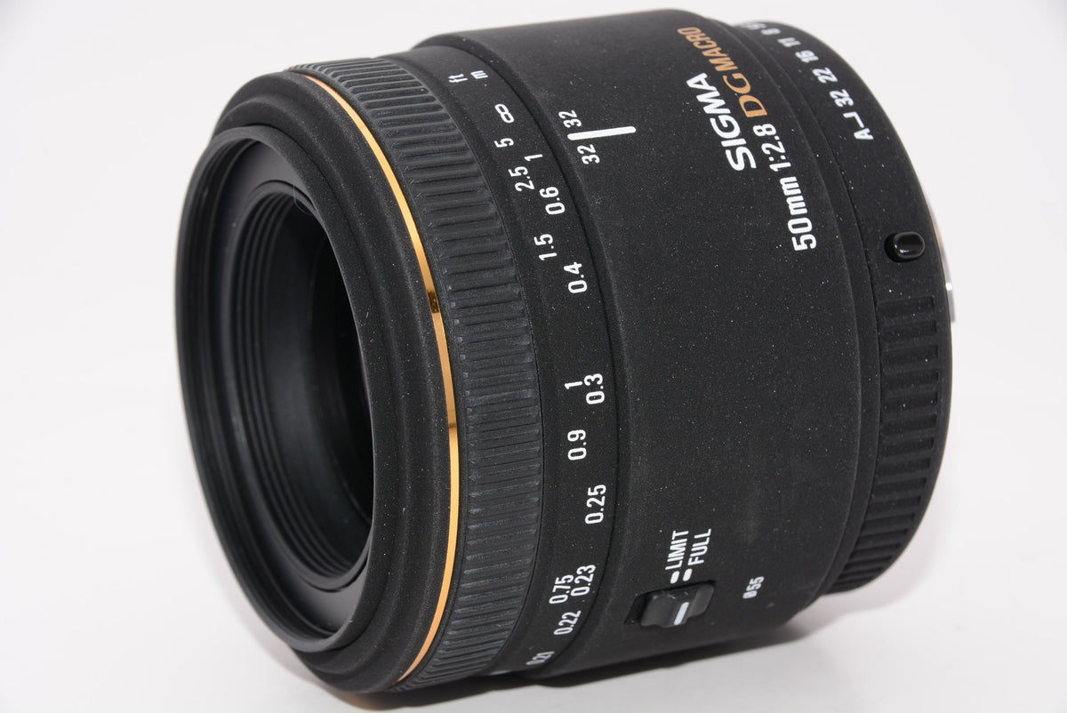 【外観特上級】SIGMA 単焦点マクロレンズ MACRO 50mm F2.8 EX DG ペンタックス用 フルサイズ対応