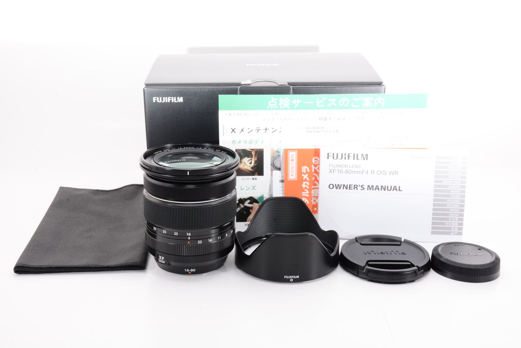 【外観特上級】FUJIFILM 交換レンズ XF16-80mmF4 R OIS WR