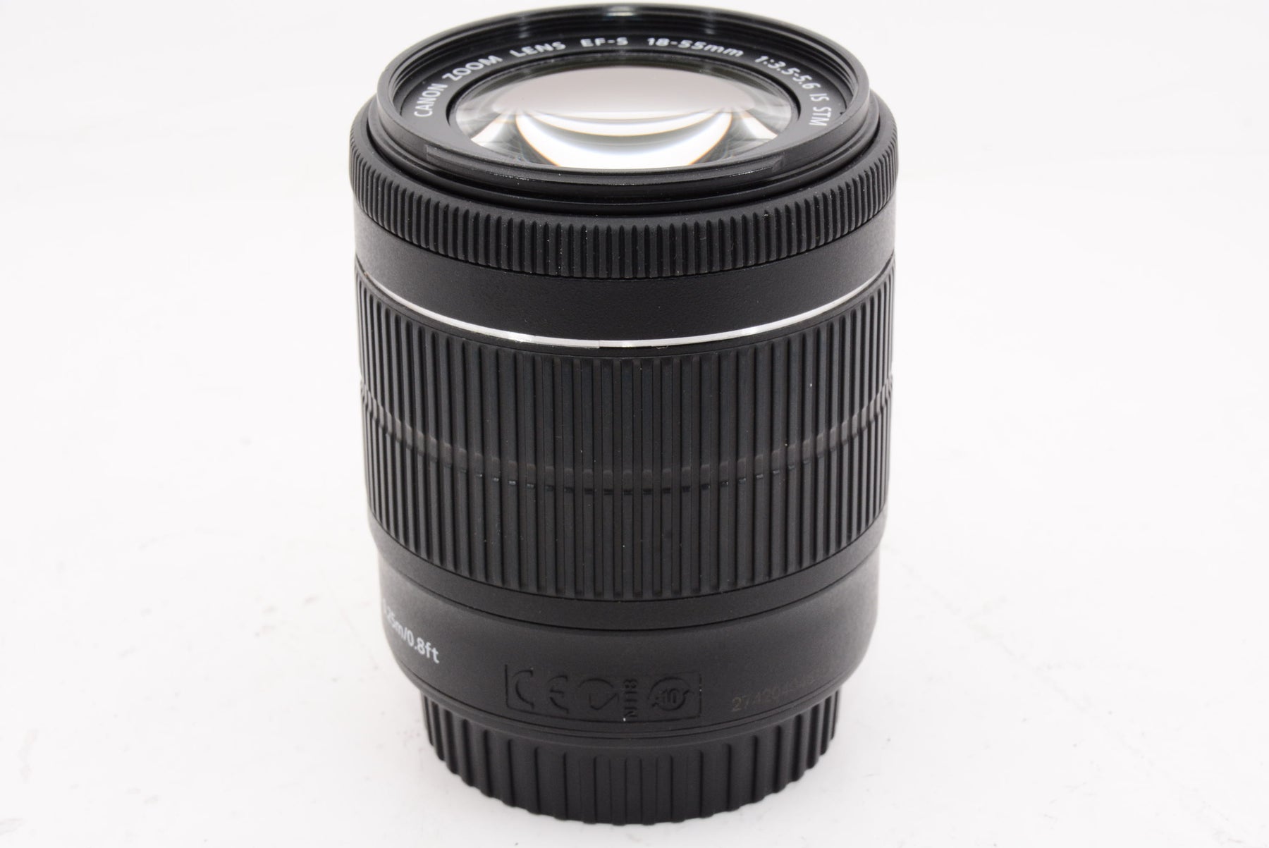 【外観特上級】Canon 標準ズームレンズ EF-S18-55mm F3.5-5.6 IS STM APS-C対応