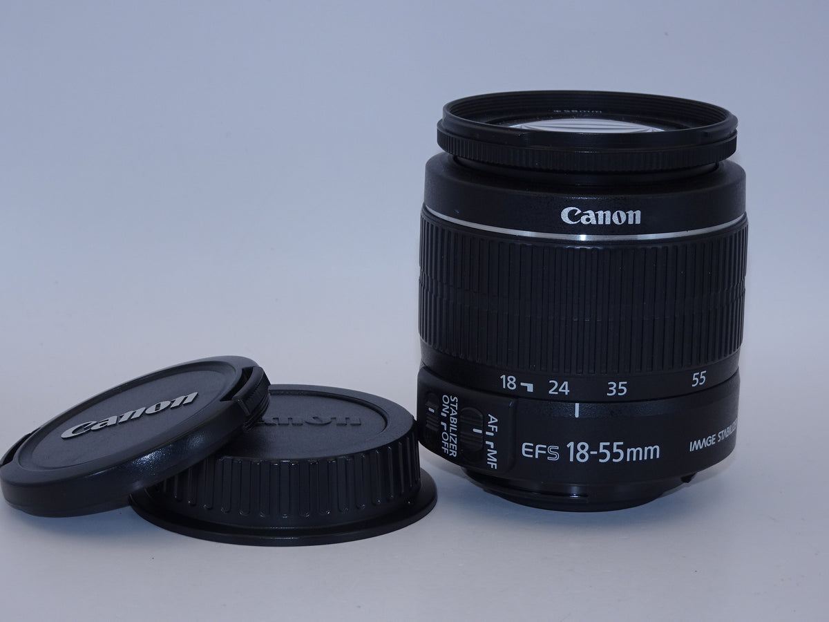 【外観特上級】Canon 標準ズームレンズ EF-S18-55mm F3.5-.5.6 IS II