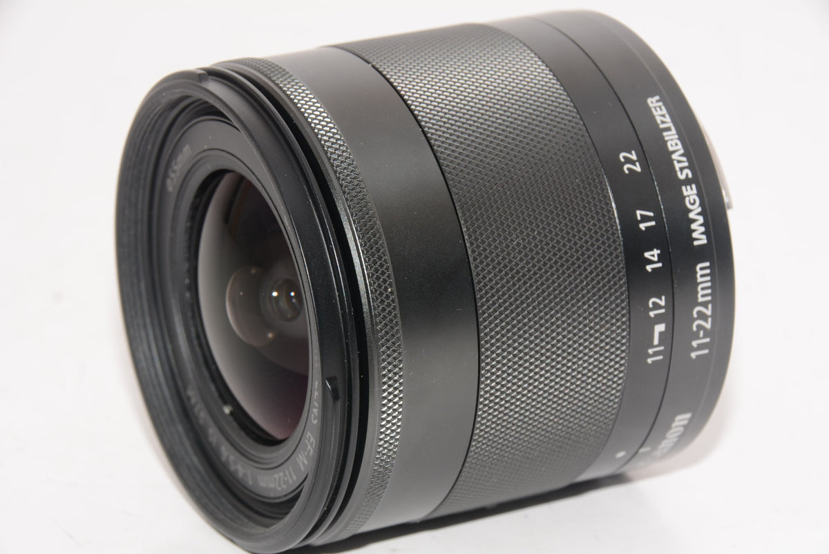 【外観特上級】Canon EF - M 11 – 22 mm f / 4 – 5.6 STMレンズ