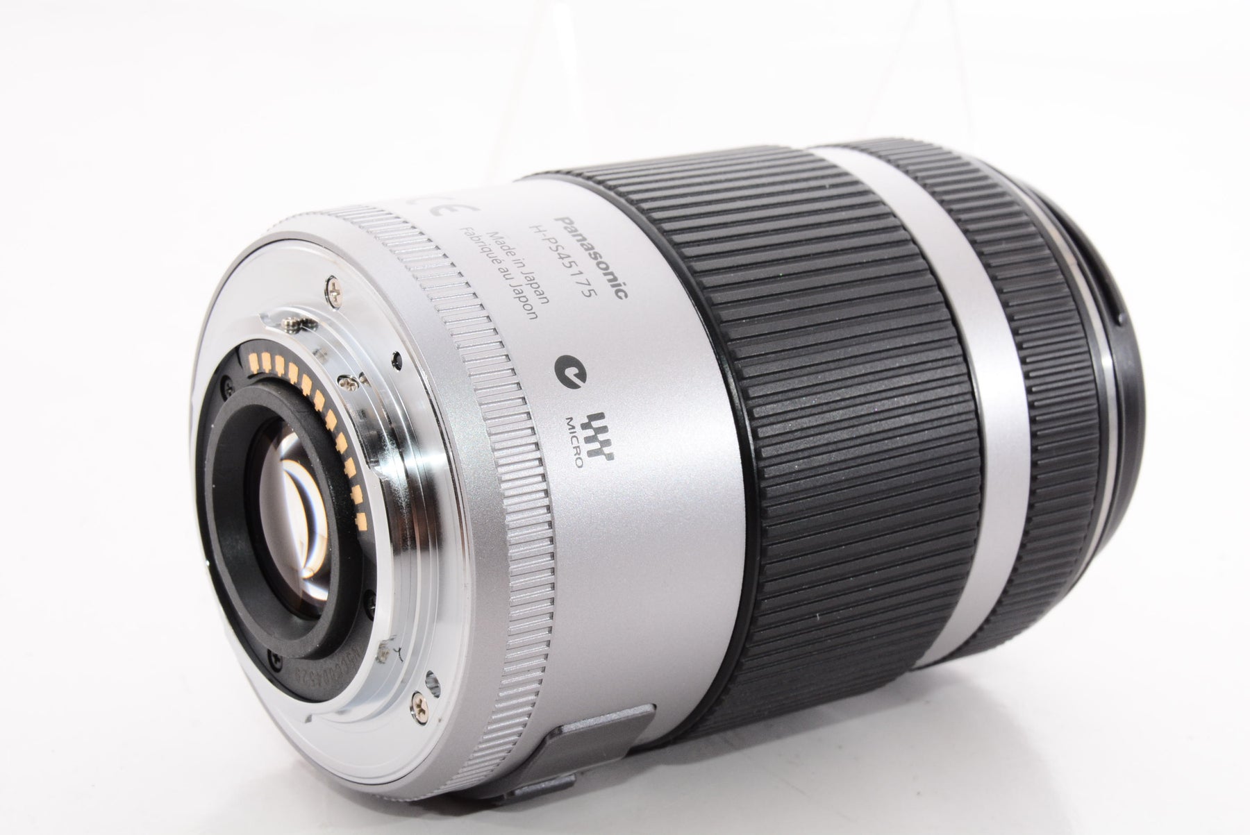 【外観特上級】パナソニック 望遠ズームレンズ マイクロフォーサーズ用 ルミックス G X VARIO PZ 45-175mm/F4.0-5.6 ASPH./POWER O.I.S. シルバー H-PS45175-S