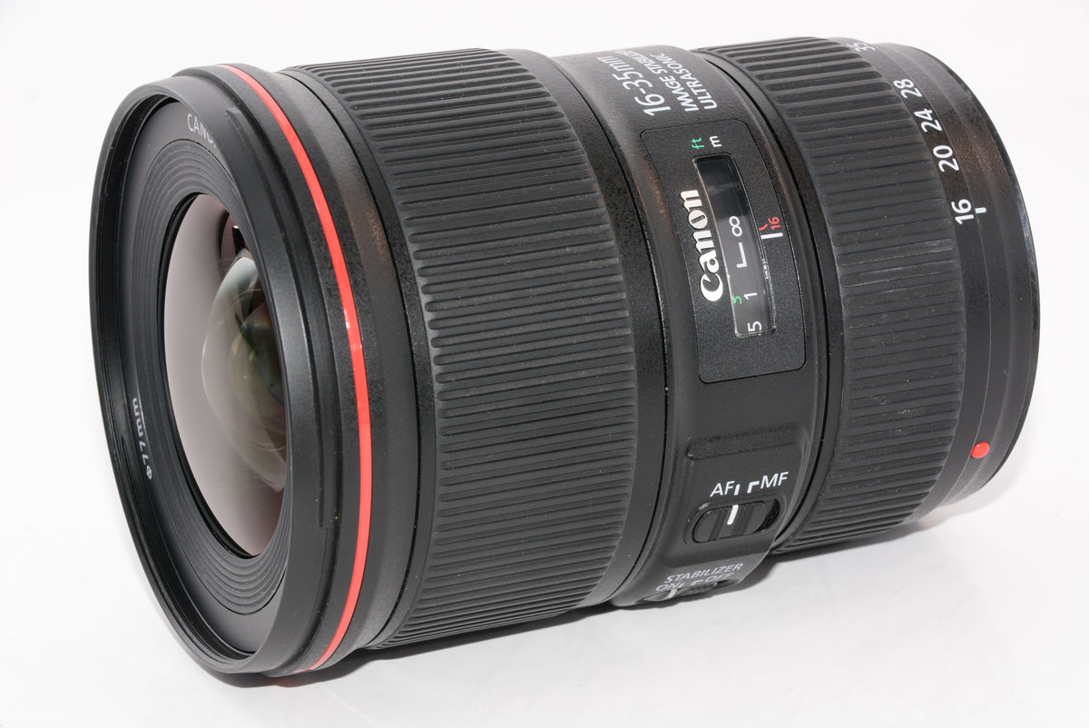 【外観特上級】Canon 広角ズームレンズ EF16-35mm F4L IS USM フルサイズ対応 EF16-3540LIS