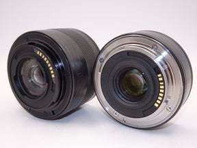 【外観特上級】Canon ミラーレス一眼カメラ EOS Kiss M ダブルレンズキット ブラック EOSKISSMBK-WLK