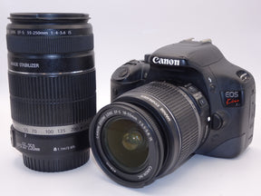 【外観並級】Canon デジタル一眼レフカメラ EOS Kiss X4 ダブルズームキット KISSX4-WKIT