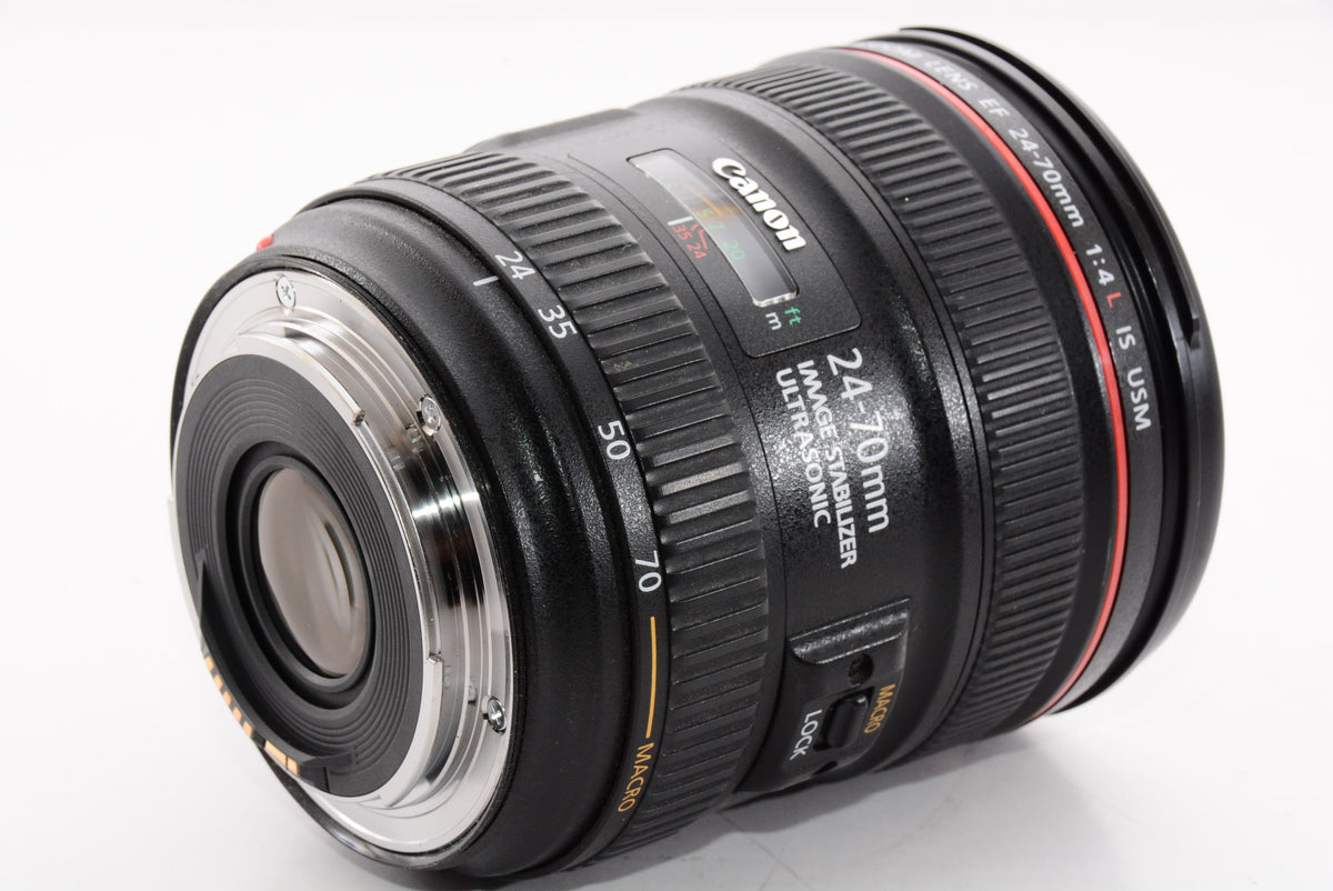 【外観特上級】Canon 標準ズームレンズ EF24-70mm F4 L IS USM フルサイズ対応