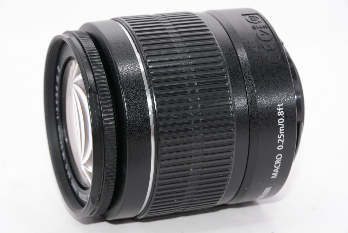 【外観特上級】Canon 標準ズームレンズ EF-S18-55mm F3.5-.5.6 IS II APS-C対応