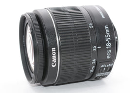 【外観特上級】Canon 標準ズームレンズ EF-S18-55mm F3.5-.5.6 IS II