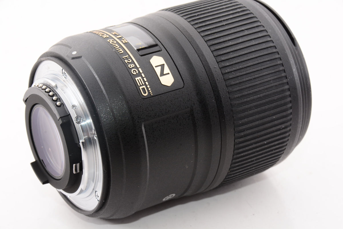 【外観特上級】Nikon 単焦点マイクロレンズ AF-S  Micro 60mm f/2.8G ED フルサイズ対応