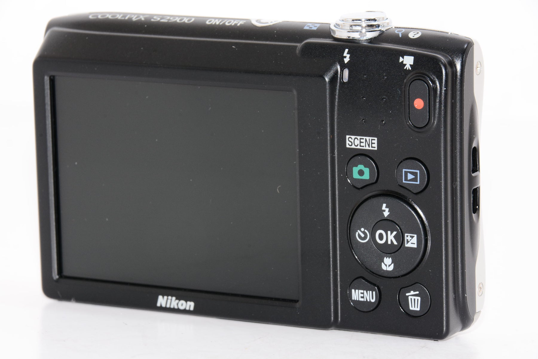 【外観特上級】Nikon デジタルカメラ COOLPIX S2900 5倍ズーム 2005万画素 シルバー S2900SL