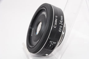 【外観特上級】Canon 単焦点広角レンズ EF-S24mm F2.8 STM APS-C対応 EF-S2428STM