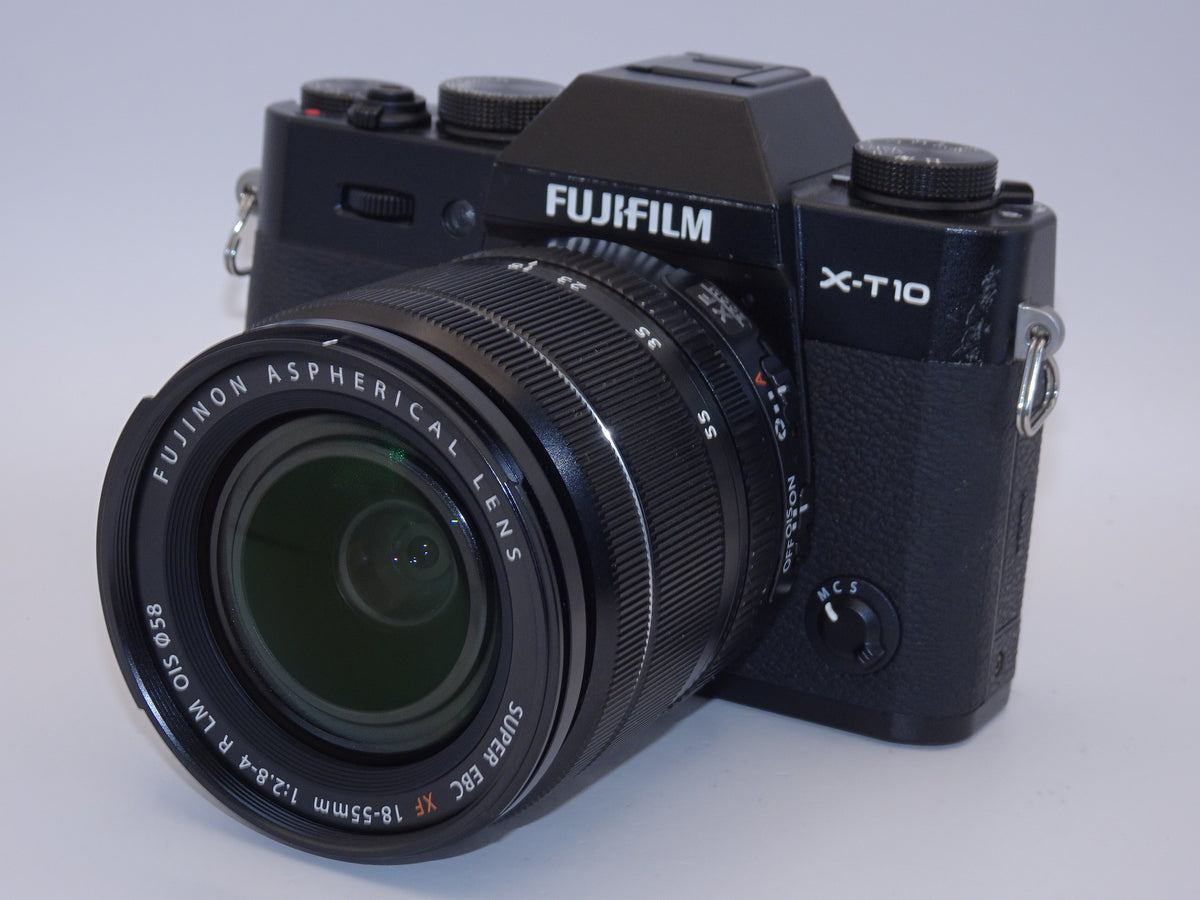 【外観並級】FUJIFILM ミラーレス一眼 X-T10 レンズキット ブラック