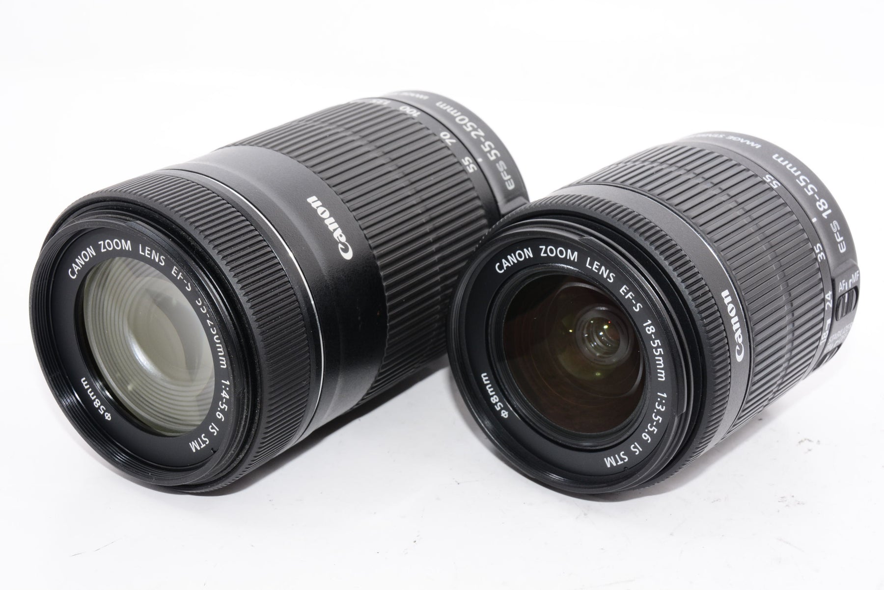 【外観特上級】Canon デジタル一眼レフカメラ EOS Kiss X8i ダブルズームキット EF-S18-55mm/EF-S55-250mm 付属 EOSKISSX8I-WKIT