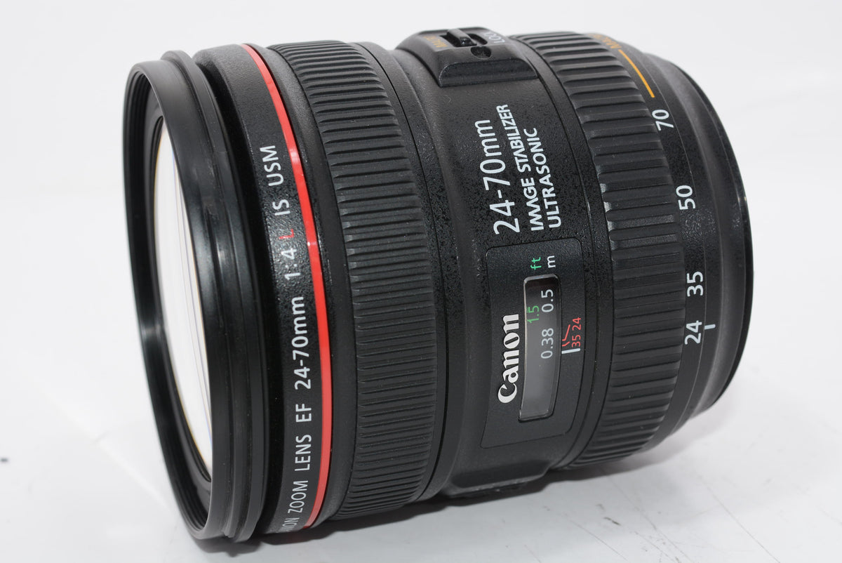 【外観特上級】Canon 標準ズームレンズ EF24-70mm F4 L IS USM フルサイズ対応