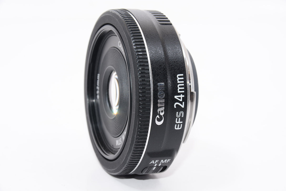 【外観特上級】Canon 単焦点広角レンズ EF-S24mm F2.8 STM APS-C対応 EF-S2428STM