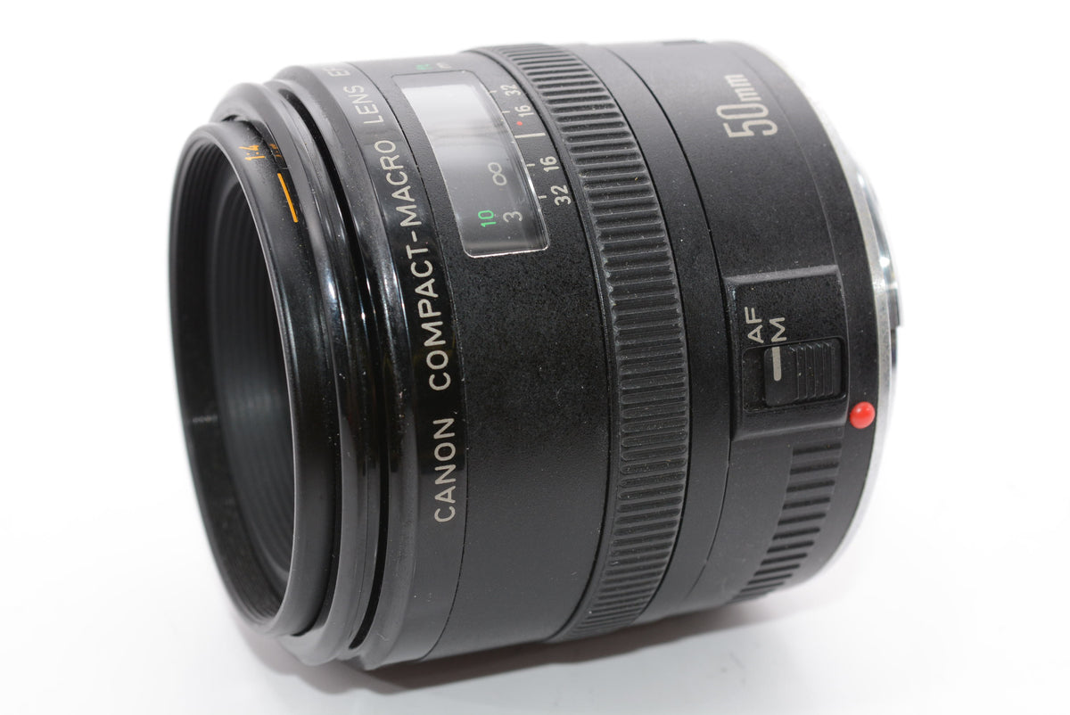 【外観特上級】Canon 単焦点マクロレンズ EF50mm F2.5 コンパクトマクロ フルサイズ対応