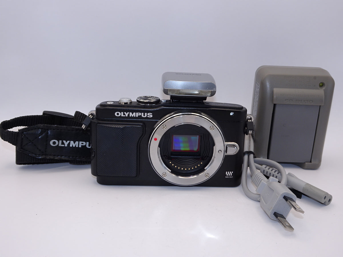 【外観並級】OLYMPUS ミラーレス一眼 PEN Lite E-PL5 ボディ ブラック E-PL5 BODY BLK