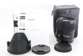 【外観特上級】SIGMA 単焦点広角レンズ Art 35mm F1.4 DG HSM キヤノン用 フルサイズ対応 340544