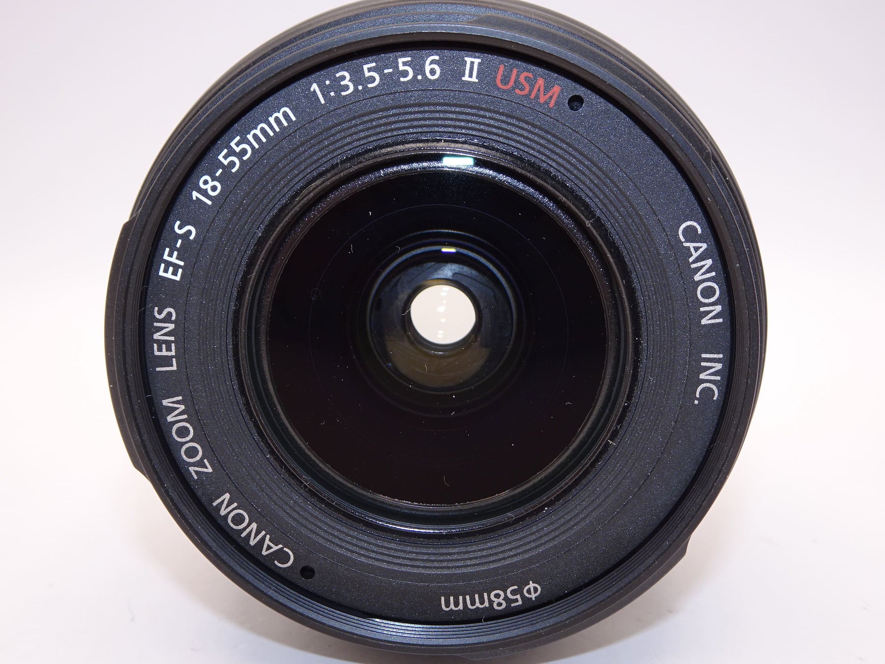 【外観特上級】Canon EF-S レンズ 18-55mm F3.5-5.6 II USM