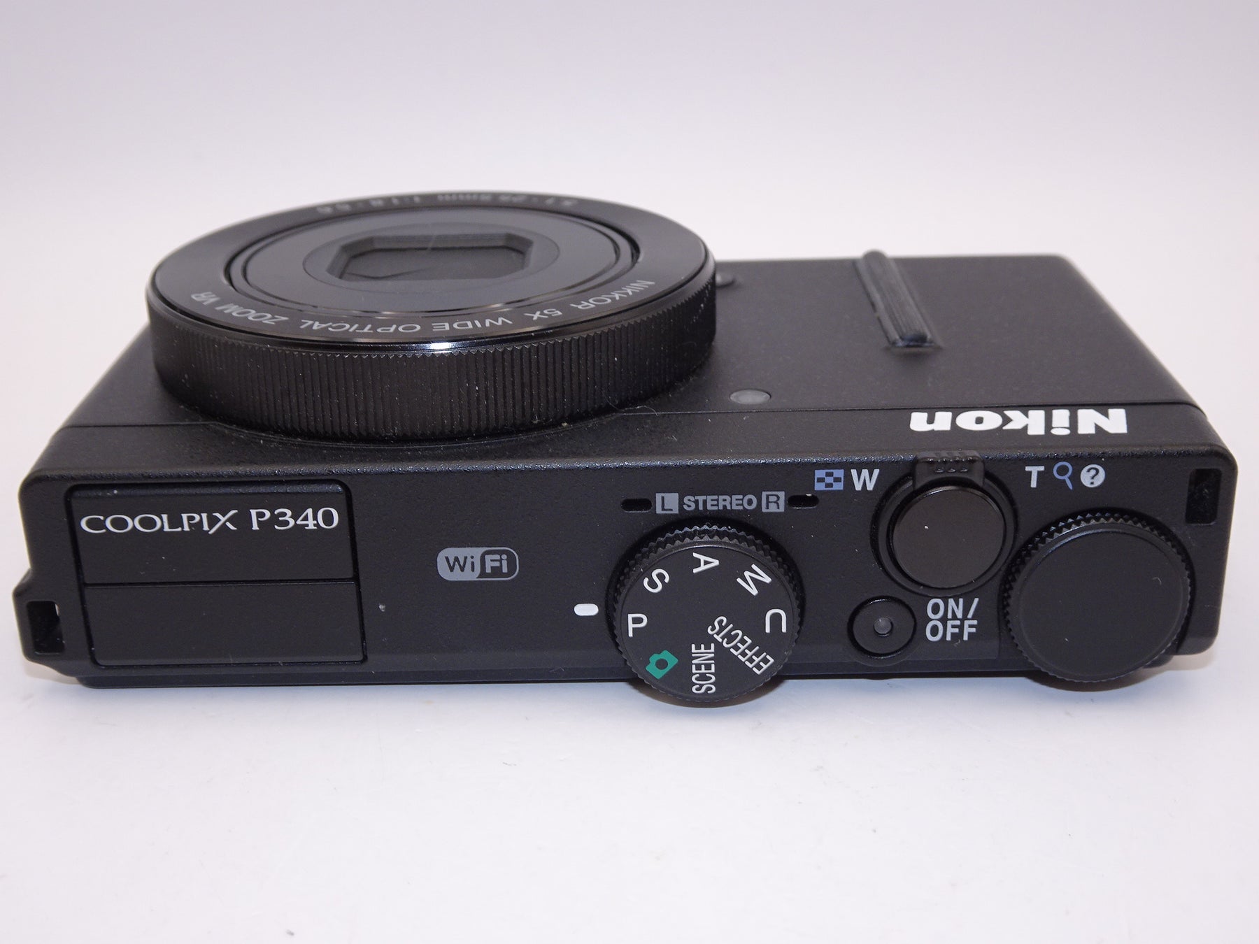 【外観特上級】Nikon デジタルカメラ P340 ブラック